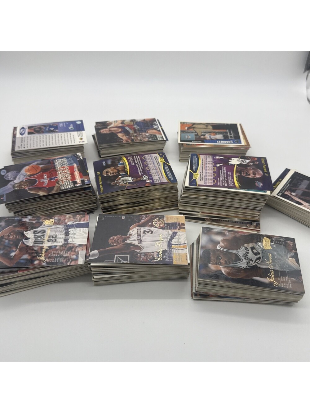 Bulk 1990s NBA Basketball Trading Card Collection Lot (300+Cards)